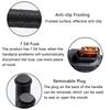 12V Electric Heated Grips Handlebar For ATV Intelligent Three-Speed Heating Handgrips For Diameter For 22MM