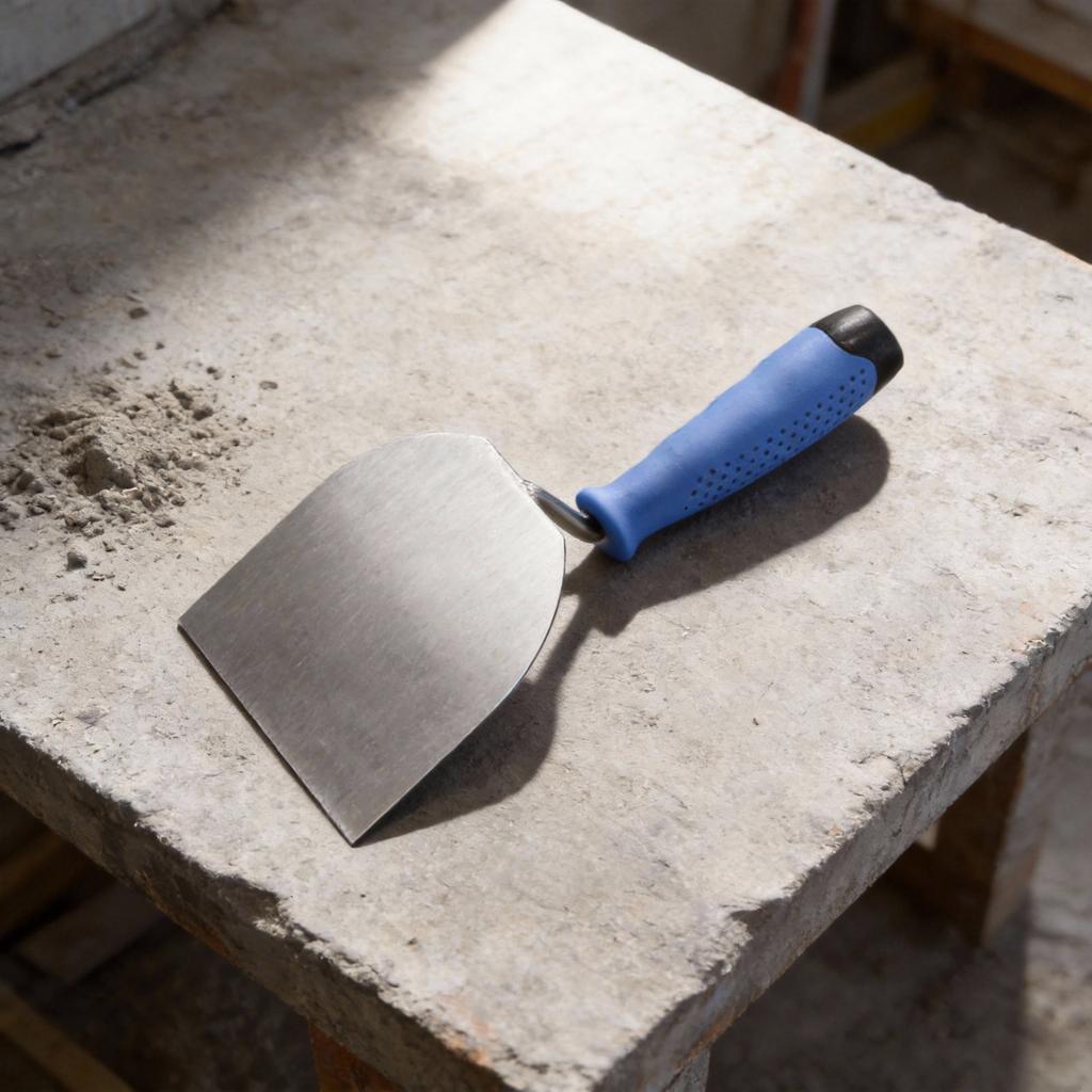 For Finishing Surfaces Stainless Steel Trowel Lightweight Stainless Steel Trowel Versatile For Various Projects