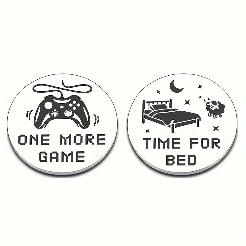 5Pcs Fun Coins To Enjoy Playing Games and Make Decisions. Double Sided Engraved Commemorative Coins