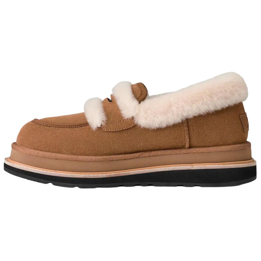 Sacai X UGG Loafer Chestnut Unisex Sneakers Tan 1178370-CHE