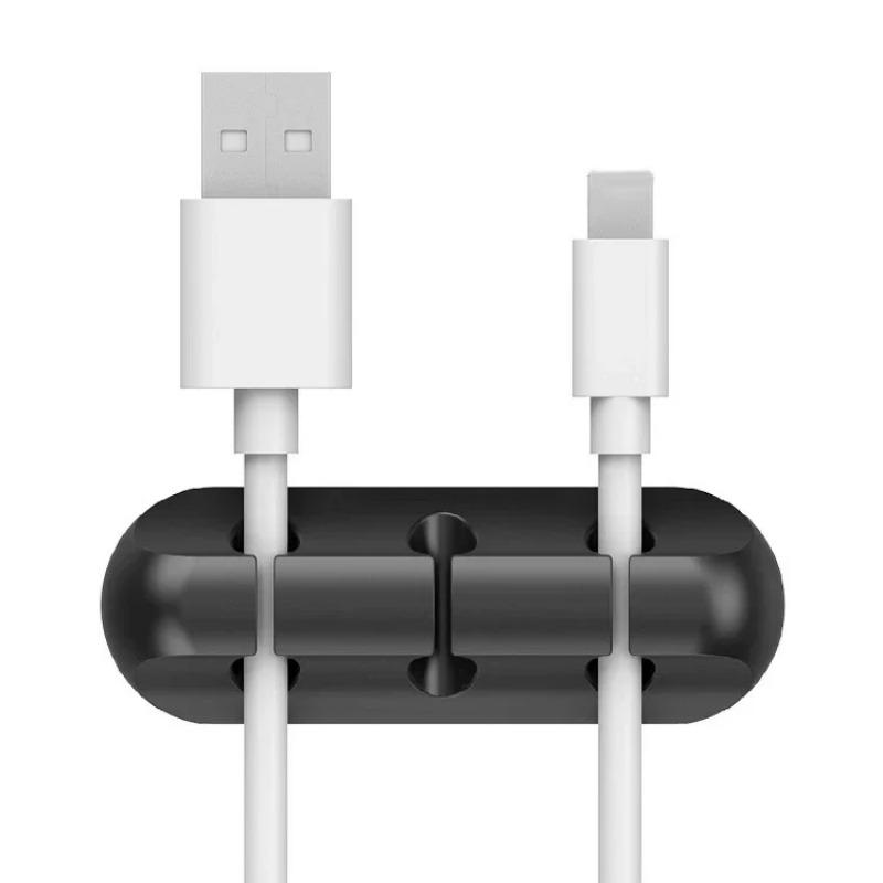 

3/5/7 клипсы клей силиконовый кабель сматывающий настольный провод с обмоткой держатель кабеля наушников настольный органайзер офисные принадлежности