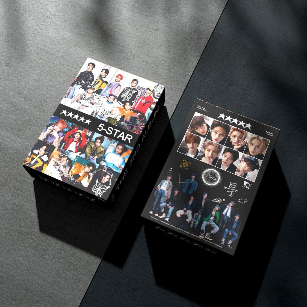Straykids 55Pcs Lomo Card New Album Small Card 5-Star Huang Xuanchen Peripheral Collection Card Lomo Small Card