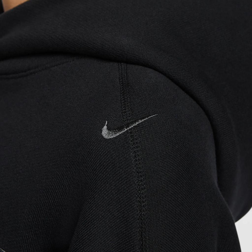 Nike SS25 Letter Print Comfortable Soft Hoodie Women Hoodies Black HQ5888010