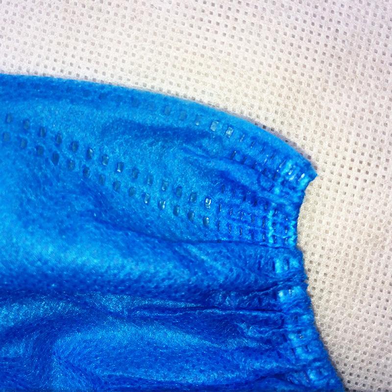 100Pcs Disposable Non-Slip Shoe Covers Thick Nonwoven Arctic-Proof Degradable for Home Hospital Visits Banya Sauna Protection