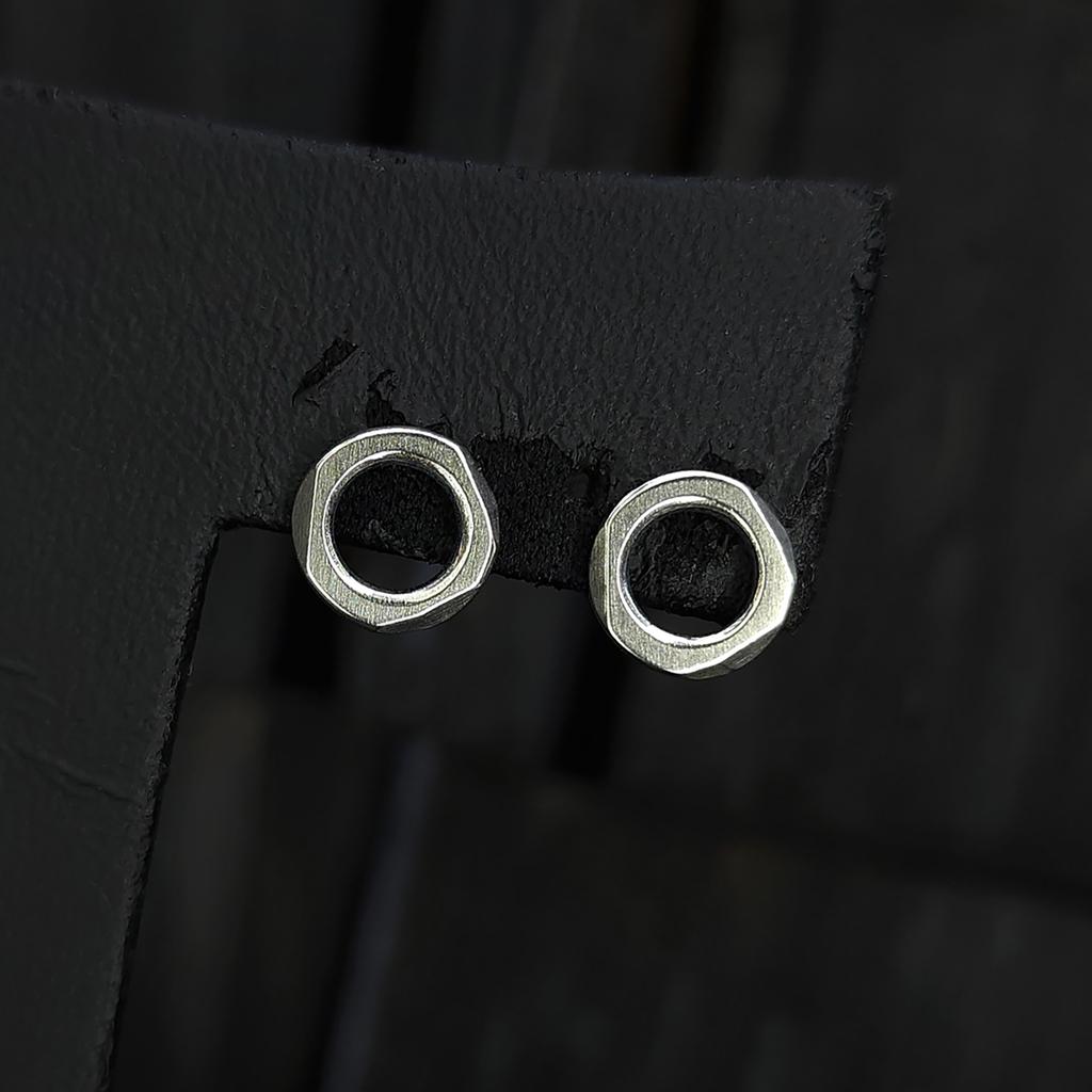 Sterlingworth Icy Ring-S1 Silver Earrings