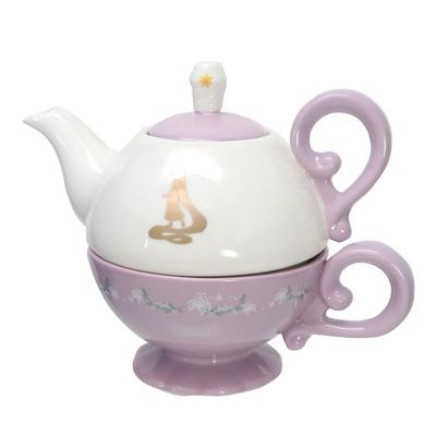 Sun Art Disney Teekanne Teetasse 470ml "Rapunzel" & Set, (SAN3388-2)