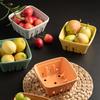 ZISIZ Nordic Ceramic Fruit and Drain Basket