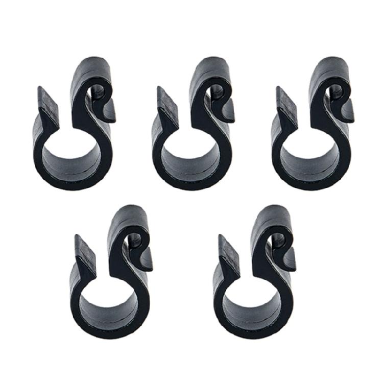 5Pcs Garden Hose Holders Clips Secure Locking Mechanism Irrigation Tubing Hook For Vertical Horizontal Pipe Arrangement