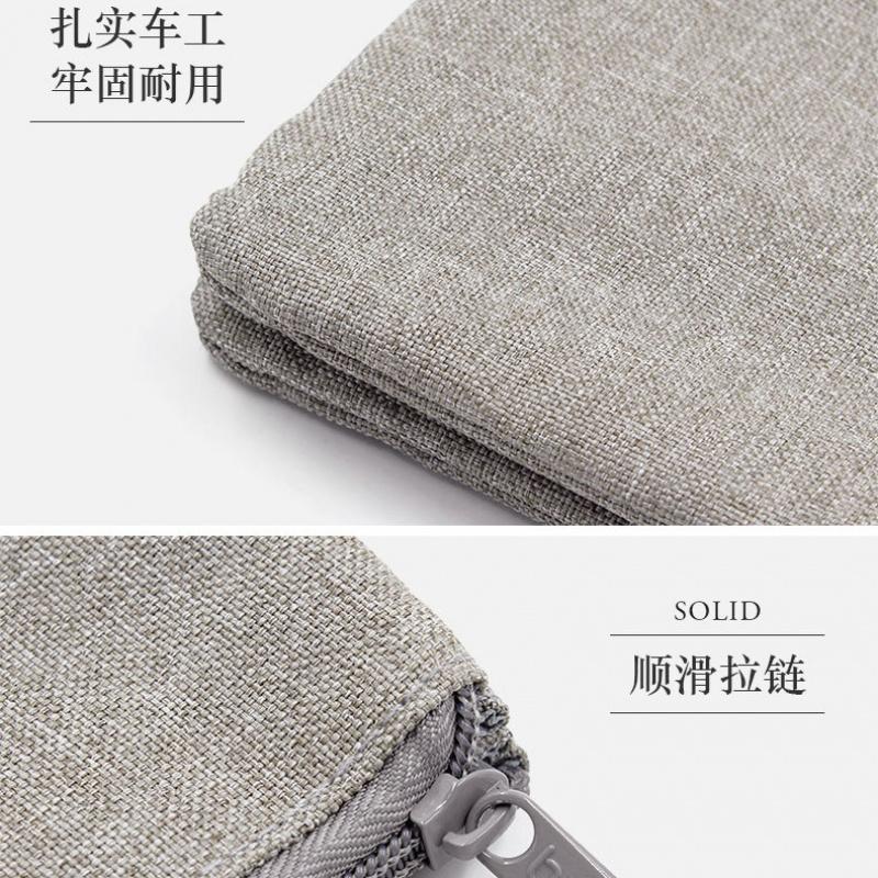 Double Layer Digital Gadget Storage Bag Portable Oxford Cloth Power Bank Pouch Travel Organizer Case for Charger Earphone USB Cable Small Electronic