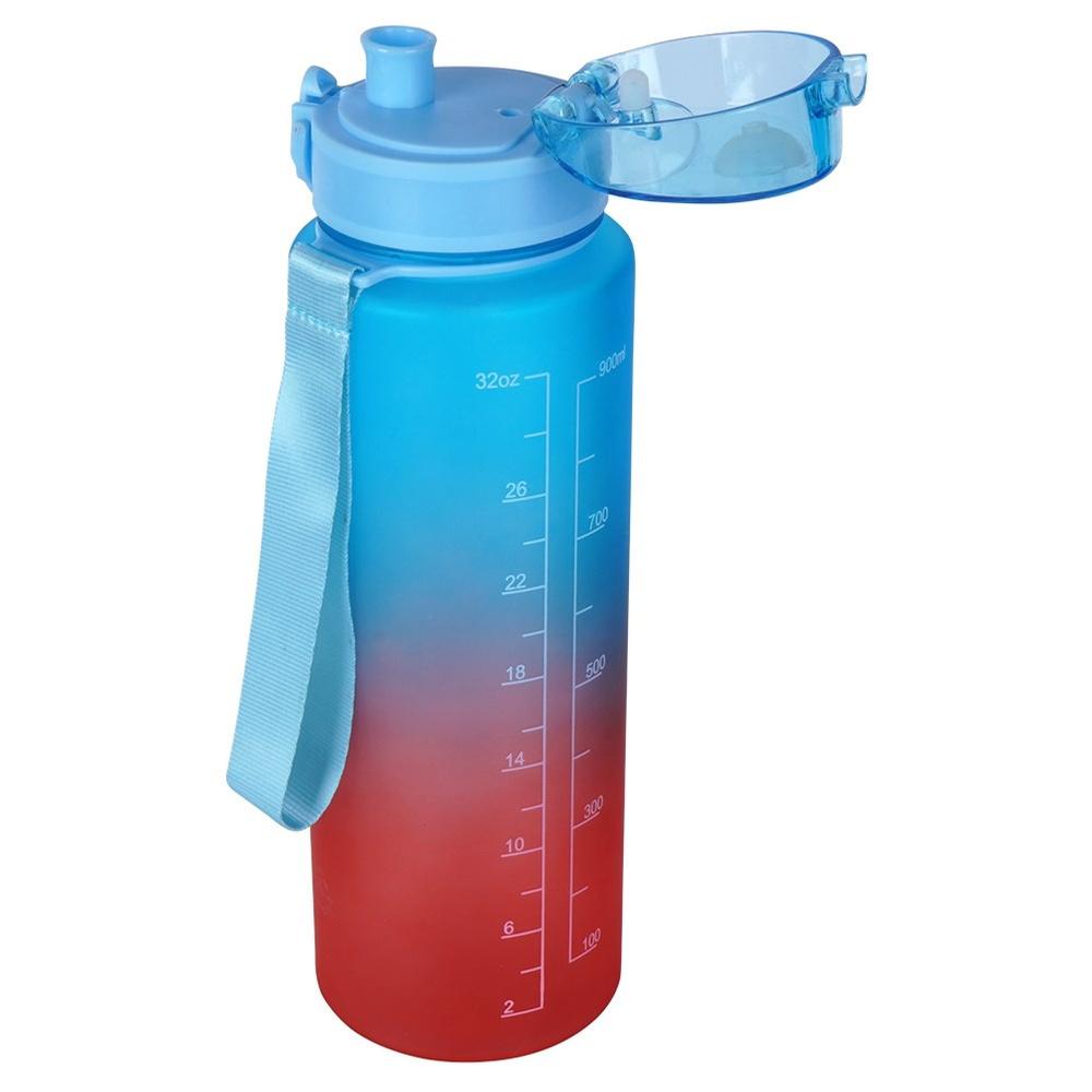 Large Motivational Bottle for Drinking Water, Gym, Fitness, Training, 1L