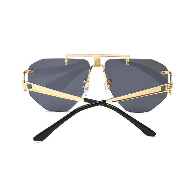 Luxury Designer Women Sunglasses Vintage Rimless Ladies Fashion Sun Glasses New Summer Shades