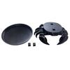 3D Printed Crab Tray Multi-purpose Jewelry Trinket Keys Storage Tray Crab Figurine Home Office Kitchen Desktop Decoration Ornament