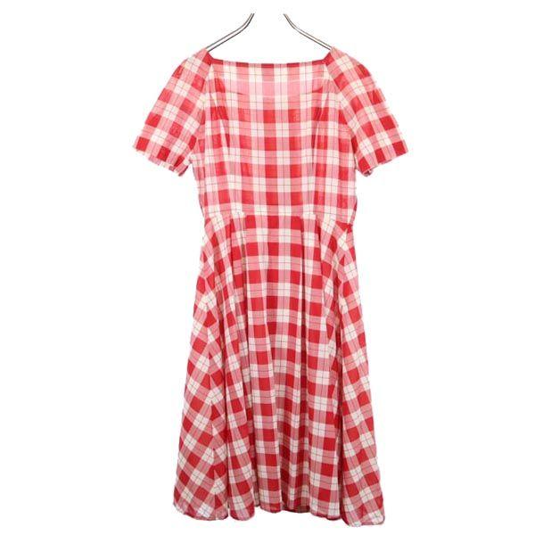 Miss Chloe Made in Japan Karomuster Kurzarm Einteiler 40 Damen Gebraucht