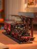 ROBOTIME 3D Wooden Puzzle, Steam Locomotive Car Kit, Mechanical Model, DIY Craft Kit, Assembly, Time-Killer, Educational Toy, Wooden Model for Kids an