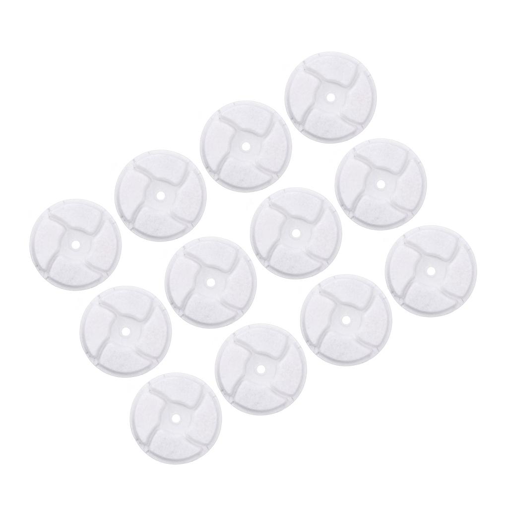 12Pcs Pet Water Fountain Filter Replacement Activated Carbon Ion Exchange Resin Efficient Filtration