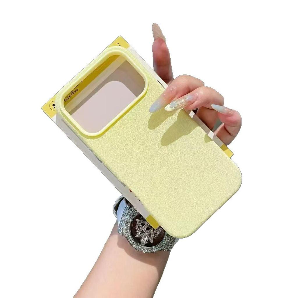 Lychee Texture Case: Drop-Proof, Magnetic Protection for iPhone 17 Pro Max, 16 Pro, 15, and 14.