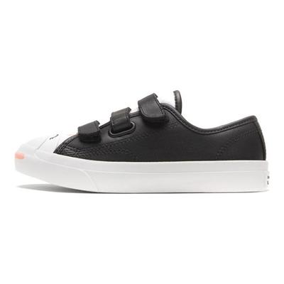 Jack Purcell Velcro Low Top Walker Shoes Baby Shoes Black Pink 769802C