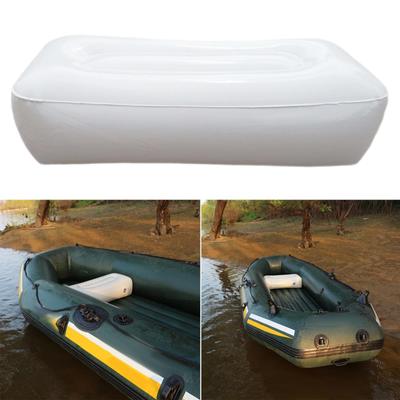 Sedile gonfiabile per kayak, cuscino in PVC con aria tampone per sedile per barca da canoa impermeabile