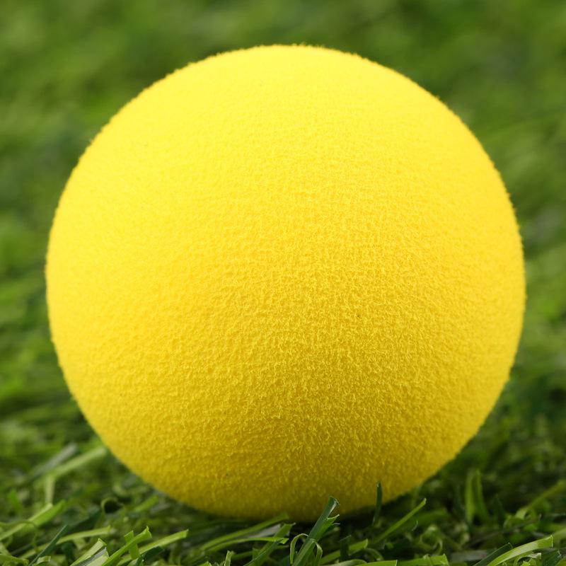 Colored EVA Foam Golf Practice Ball - Soft Indoor Putting & Pet Toy