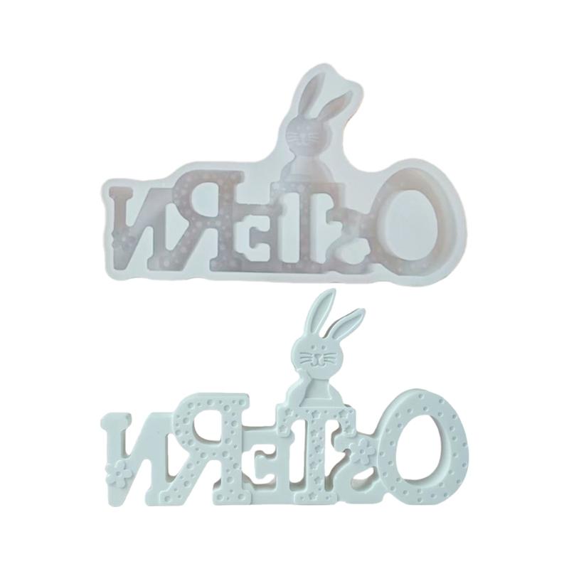 

Silicone Rabbit Designs Craft Mould for Plasters and Soap Making Activity with Unique Pattern 1