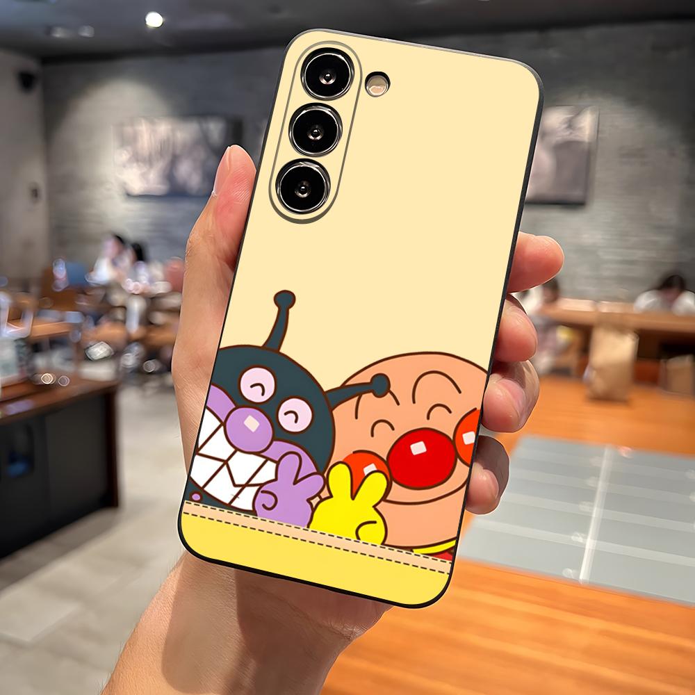 Phone Case For Samsung S26 S24 Ultra S25 S23 Fe S22 S20 S21 Plus A16 A54 A34 A53 Back Cover Cartoon Cute Anpanman