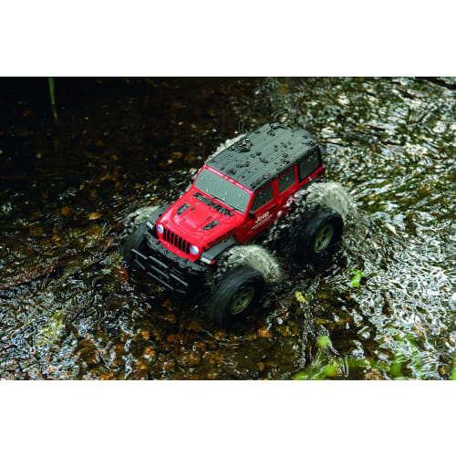JOEZEN DIRTMAX 1/18 Scale Radio Control Jeep Wrangler Rubicon JRVT116-RD Red