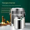 Commercial 201 Stainless Steel Insulation Bucket