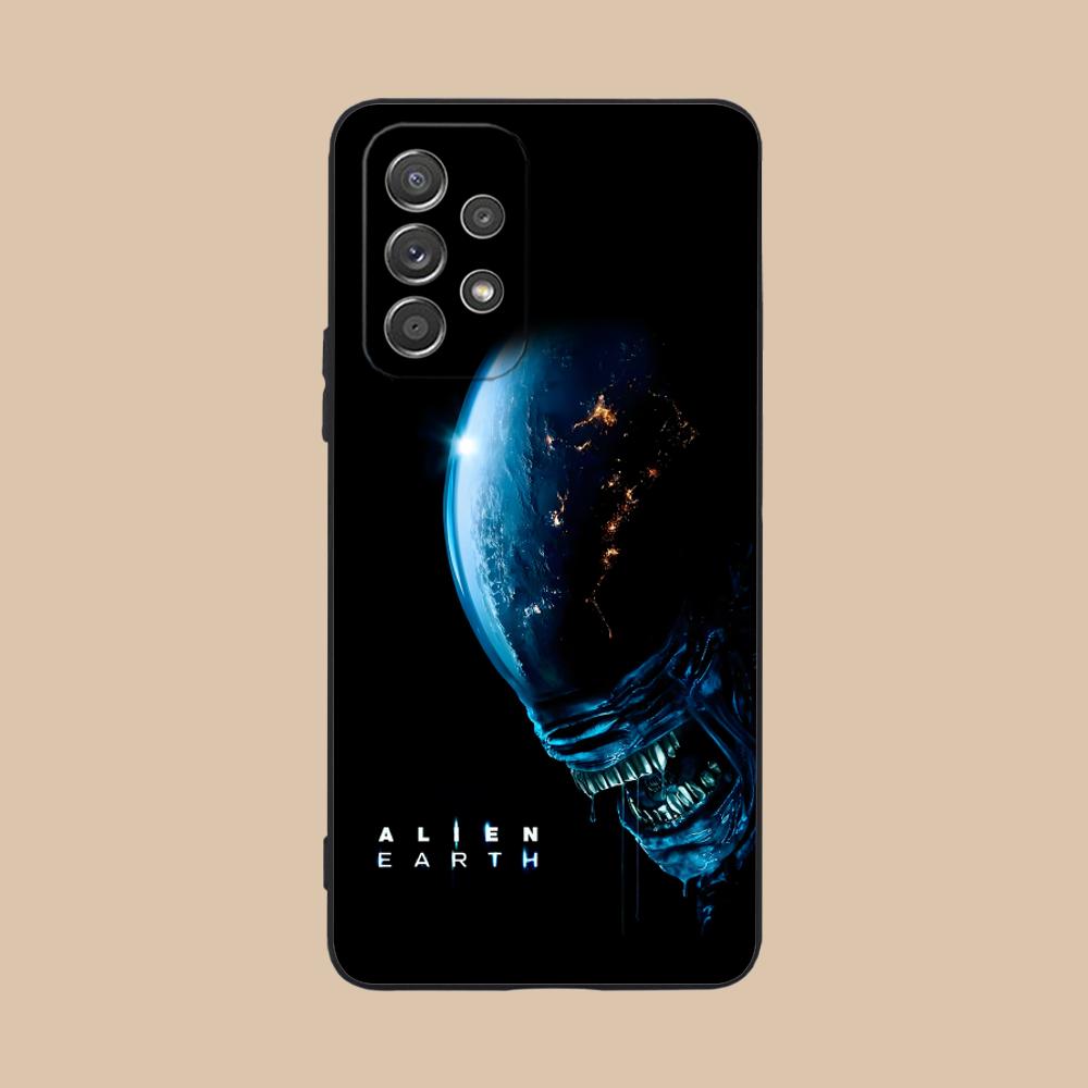 Alien Earth Mobile Cell Phone Case for Samsung Galaxy A56 55 54 53 52 51 36 35 34 23 16 15 5G Colorful Cover Pretty Cover Luxury