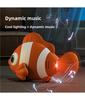 Electric Simulation Fish Automatic Sensing Dodge Clownfish Swinging Moving Educational Animal Learning To Climb and Chase Toy