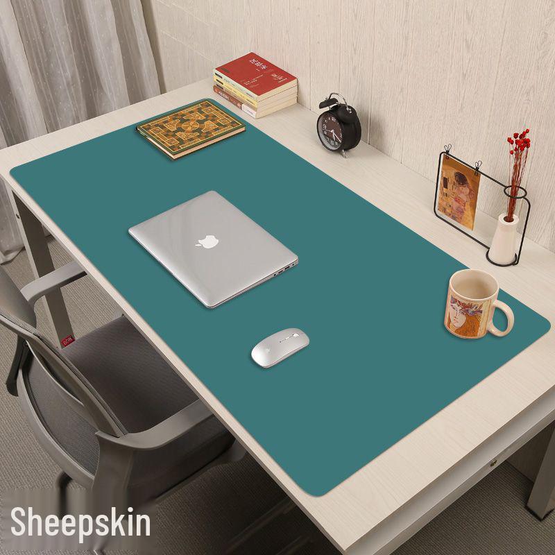 Large Non-slip Silicone Desk Mat: Custom Keyboard and Mouse Pad for Office