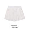Kaslead New Arrival Women's Clothing Fashion Style Fashion Minimalist Cut Out Embroider Casual Shorts 8741229
