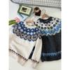 DIMANAF 2025 Autumn New Women Sweaters Knitting Basic Fashion O-Neck Style Loose Red Pullover Sweater