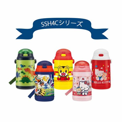 Skater Straw Gasket Set for SSH4C Push-Open Silicone Straw Bottle, 400ml, Replacement Straws (P-SSH4C-SP-A)