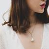 De,deer Baroque Pearl Drop Necklace [2103N004]