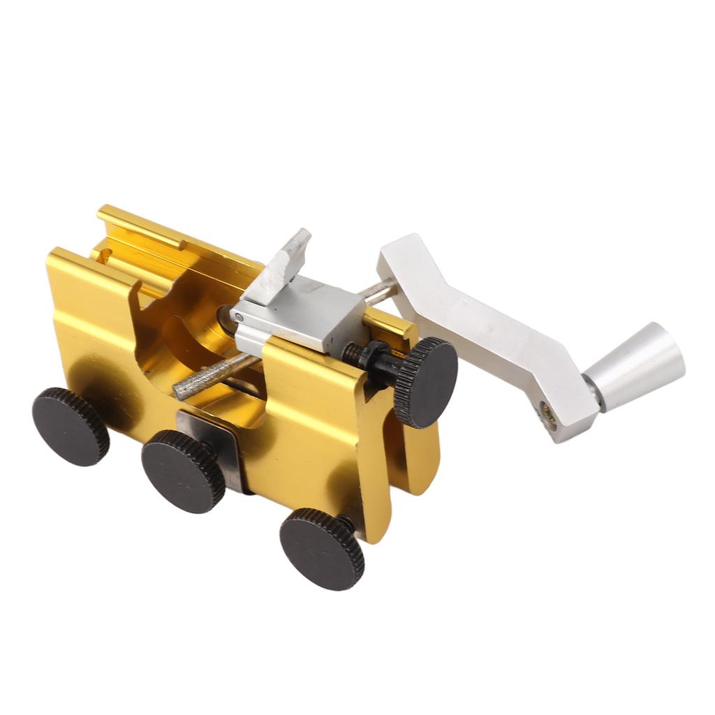 Portable Chainsaw Sharpener Hand Cranked Chainsaw Clamp Sharpening Jig Bits Kit Sturdy Easy To Use