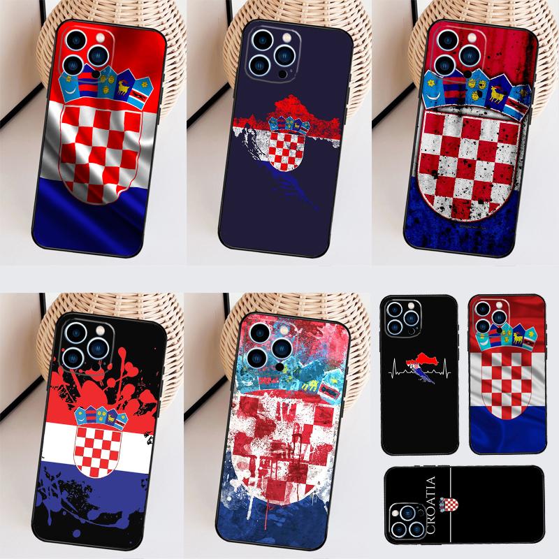 Croatia Coat Of Arms Flag For Huawei Nova 12i 12s 11i 8i Y73 Y72 Y61 Y91 Y90 Y70 Y60 9 10 SE P30 P40 Lite P60 Pro Case