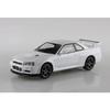 Aoshima Bunka Kyozai (AOSHIMA) 1/32 The Snap Kit Series Nissan R34 Skyline GT-R White Pre-Colored Plastic Model Kit 11-B