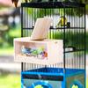Natural Wooden Crates For Breeding, Bird Cages, Bird Nesting Sites, Feeding Stations