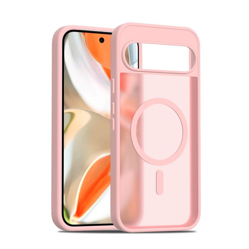 Magnetic Frosted Phone Case for Google Pixel 9 / 9 Pro / 9 Pro XL / 9a / 10 Pro Google Pixel 9a