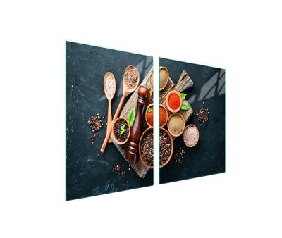 Placa protectora de cristal para la cocina 2x45x52 Cocina