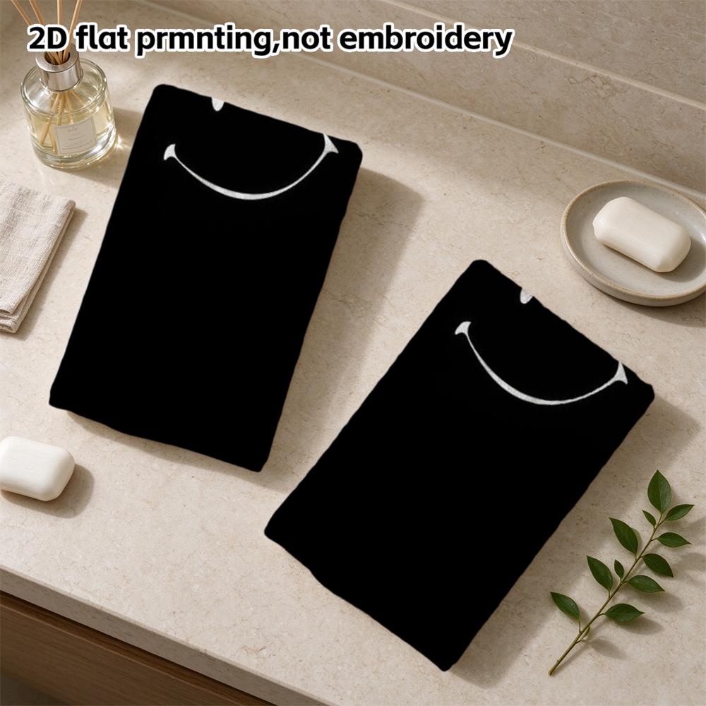 Wink Smiley Face Lightweight Absorbent Towel