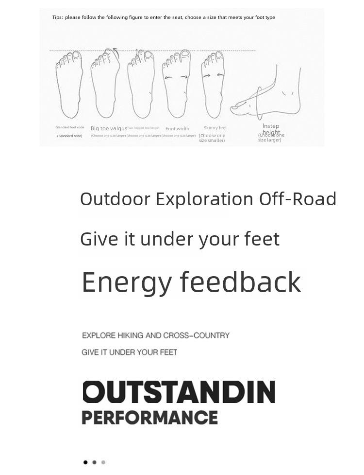 Men's Breathable Five-Finger Hiking Shoes: Thickened Off-Road Climbing and Wading Stream Shoes for Cross-Border Outdoor Adventures.