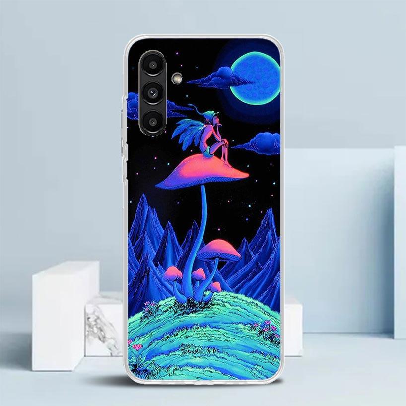 

Weird Mushroom Psychedelic Phone Case For Samsung Galaxy A17 A37 A57 A16 A15 A14 A13 A56 A55 A54 A53 A36 A35 A34 A33 A26 A25 A24 Samsung A54