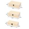 S/M/L Wooden Storage Box Storage Wooden Box Decorated