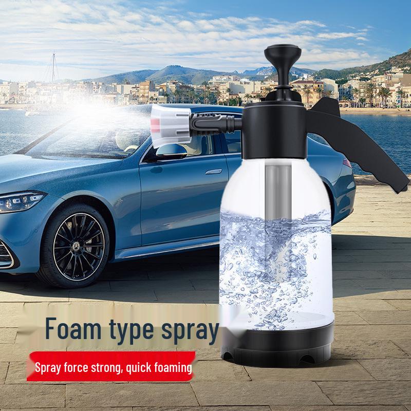 2L High-Pressure Foam Spray Pot for Car & Home Use – Dual-Function Wash & Garden Spray Head