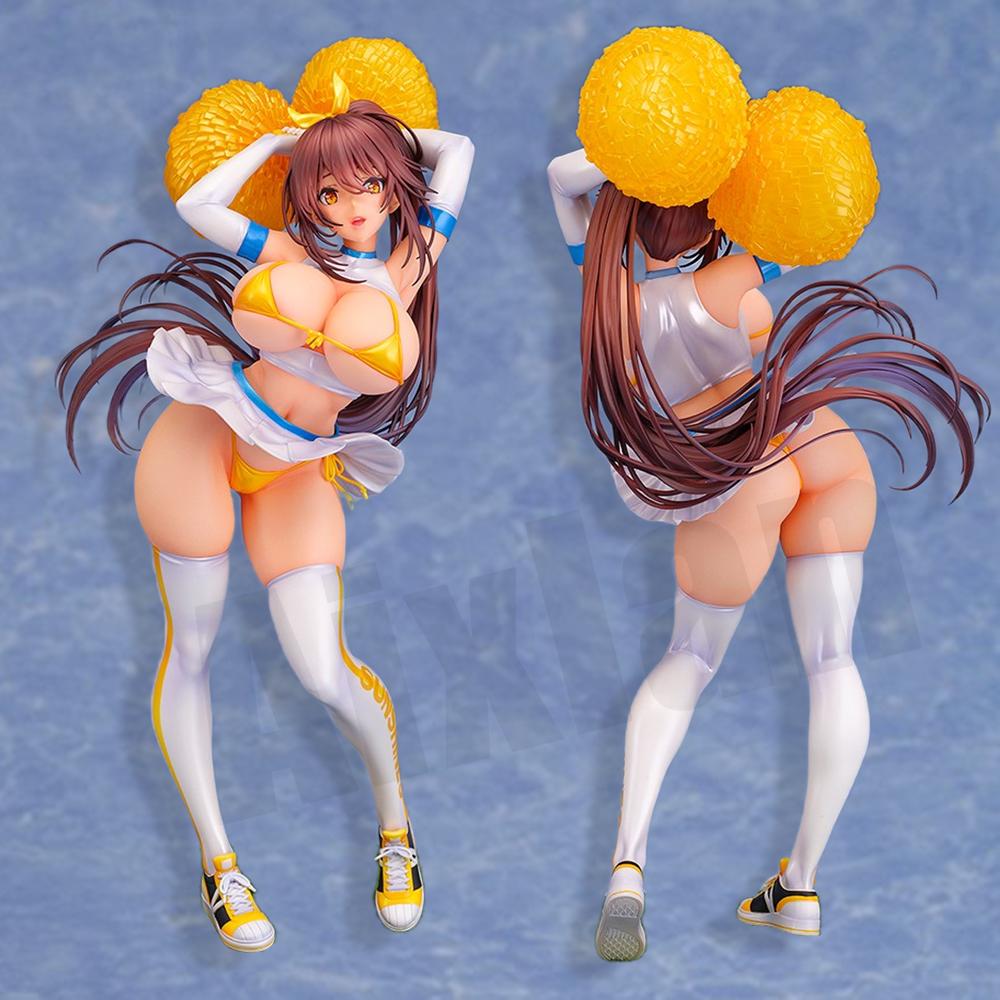 26CM Japanese Anime Sunshine Cheerleader Ver. Sexy Girl PVC Action Figure Collectible Model Toys Birthday Christmas Gifts