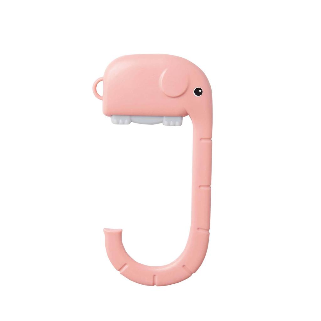 Plastic Bag Hook Portable Cute Elephant Hook For Hanging Decorative Table Purse Bag Hooks Wall Hanger Handbag Hook