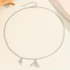 Fashion Personality Vintage Ruler Book Pendant Necklace Simple Creative Clavicle Chain For Graduation Season's Gift