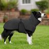 Warm Dog Anxiety Vest Windproof Dogs Calming Jacket Solid Color Pet Vest Coat  Outdoor Activities