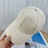 Spring And Autumn Women Wear Letter Hard Top Baseball Cap, Hole, Fashion Trend Versatile Temperament Cap
